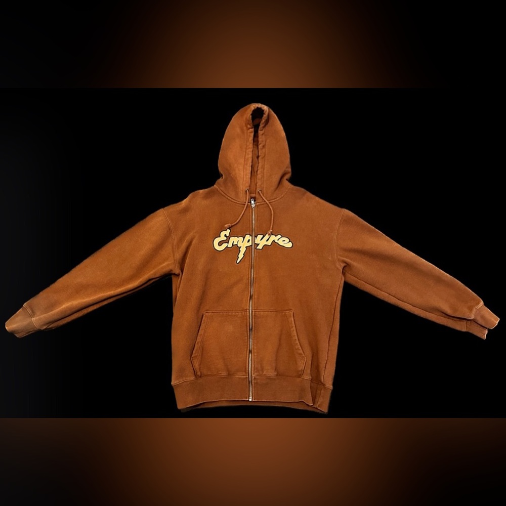 Empyre Sidebar Brown Zip Hoodie size L